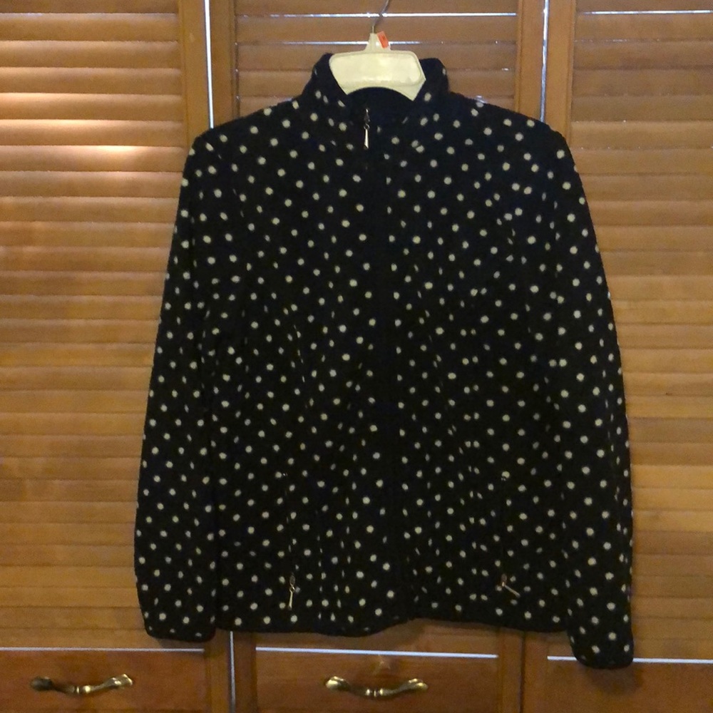 Polka dot coat